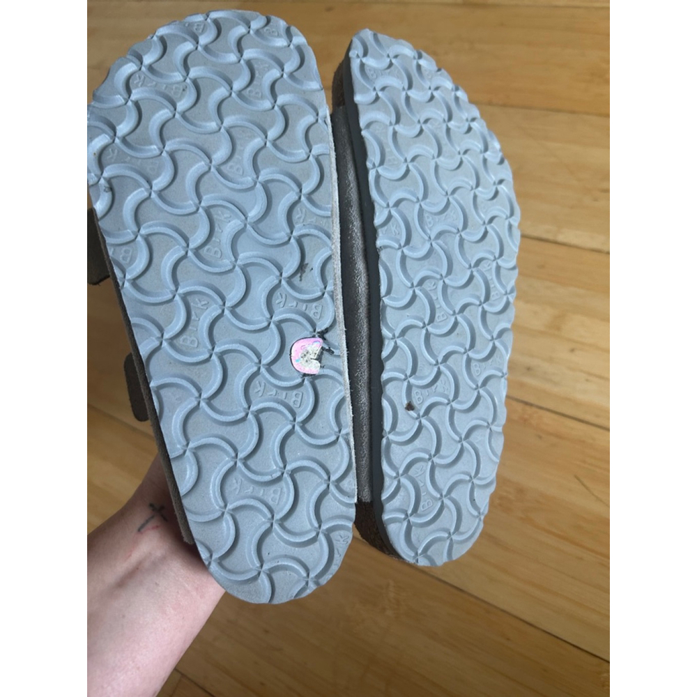 Birkenstock size 37 grey sandals - Picture 3 of 3